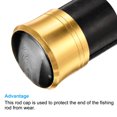 thumbnail image 5 of Unique Bargains 21mm Dia Plastic Fishing Rod End Cup Protector, 5 Pack, 5 of 5
