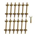 thumbnail image 1 of simhoa Countertop Connector Lightweight Draw Bolt for Stair Headboard Residential M8x100 12Pcs, 1 of 8