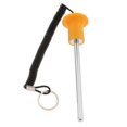thumbnail image 2 of jinwen Weight Stack Pin Accessories Multipurpose Stainless Steel Weight Machine Pin Orange 10x100mm, 2 of 9