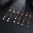 thumbnail image 4 of Christmas Earrings Candy Cane Xmas Tree Bell Dangle Earrings Drop Earrings, 4 of 10