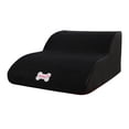 thumbnail image 2 of Portable Dog Stairs Ladder Pet Ramp Removable Anti Slip for Indoor Sofa High Bed Black, 2 of 8