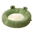 thumbnail image 2 of Cute Cartoon Pet Bed, Soft Breathable Plush Pet Cushion Bed for Cats Dogs, Keep Warm, Lightweight Portable, Versatile Functionality, 2 of 8
