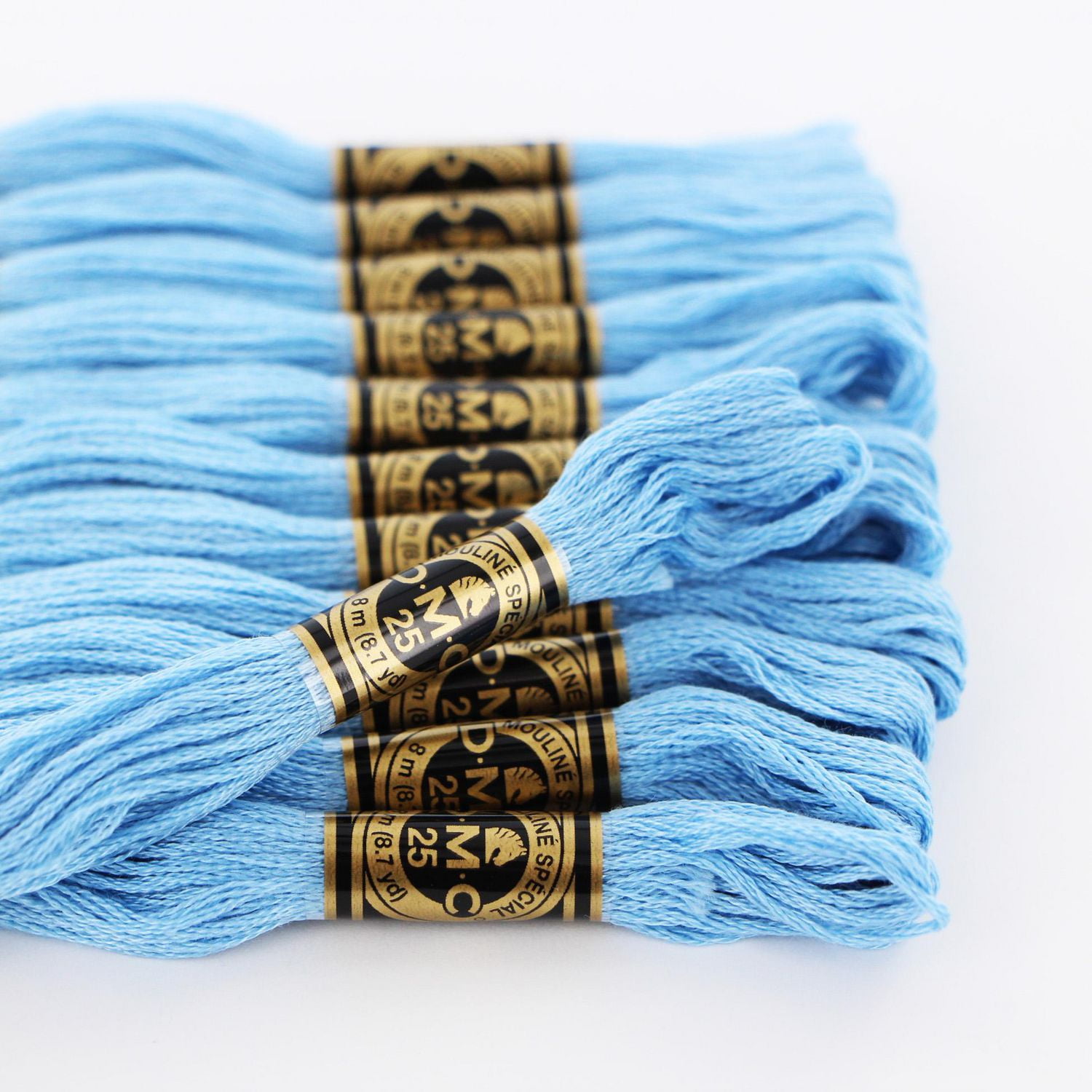 DMC bleu coton 6 Strand Floss 8 m (8.75 yd)