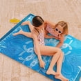 thumbnail image 1 of Meitianfacai Microfiber Beach Towel Super Lightweight Colorful Bath Towel Sandproof Beach Blanket Multi-Purpose Towel For Travel Swimming Pool 28x55 Inch, 1 of 5