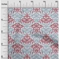thumbnail image 1 of oneOone Tissu Polyester Lycra Tourbillon & Paisley Ikat Tissu Imprimé 1 Yard 56 Inch Wide, 1 of 4