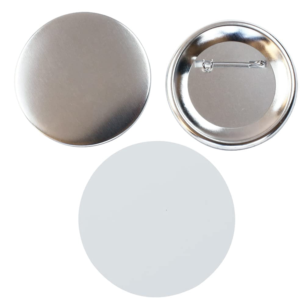 100 Ensembles de Pièces de Bouton de Badge à Goupille 1-1/4 Pouces" 32mm pour Machine Pro Maker
