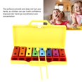 thumbnail image 3 of Xylophone pour Enfants, Meilleure Qualité d'Apprentissage Sonore Aluminium Plastique 8 Notes Piel Réglable avec Maillets pour Performance, 3 of 8