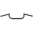 thumbnail image 1 of Krator Motorcycle Handlebar 7/8" Black Cafe Racer Clubman Compatible with Vespa Granturismo 200, 1 of 4