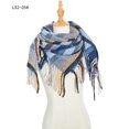 thumbnail image 1 of Dvkptbk Foulards pour Femmes Mode Hiver Femmes Foulard Colorée Décontractée Foulard à Franges Châle Vêtements en Liquidation, 1 of 5