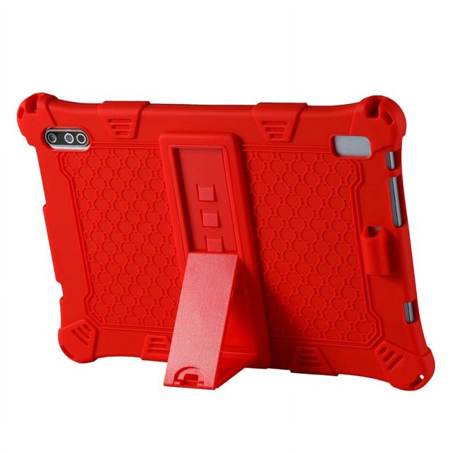 Étui de Protection pour Blackview Tab10 10,1 Pouces Tablette PC, Support Support Étui en Silicone pour Blackview Tab 10 Pro Rouge Blackview Tab 10
