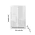 thumbnail image 3 of Bdday Storage Cabinet Clear Garment Rack Cover with Zipper Clothes Hanging Rack Cover Dusts Proof Water Proof Clothing Storage Protector Houseware Clear Garment Rack Cover Storage Bag Organizer, 3 of 7