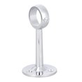 thumbnail image 4 of 1pc Hanging Rod Wardrobe Rail Holder Wardrobe Tube Support Nracket Clothes Hanging Rod Holder - 25MM, 4 of 6