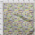 thumbnail image 3 of oneOone Georgette Viscose Light Green Fabric Writing Text Dress Material Fabric Print Fabric By The Yard 42 Inch Wide, 3 of 4