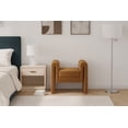 thumbnail image 2 of Meridian Furniture Banc en Velours à Selle Stylet, 2 of 7