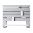thumbnail image 2 of 6 in 1 Plastic Wrap Storage Cutting Rack Storage Box Multifunctional Storage Cutting Rack Household Kitchen Tool Rack for Kitchen Seasonings Home, 2 of 9