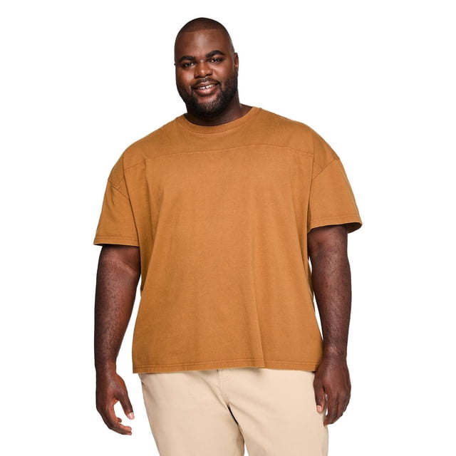 T-shirt coupe carrée George Plus pour hommes