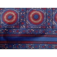 thumbnail image 4 of oneOone Cotton Poplin Fabric Leaves & Floral Block Printed Fabric 1 Yard 56 Inch Wide, 4 of 4