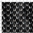 thumbnail image 4 of Soimoi Black Rayon Fabric Quatrefoil Cat Animal Fabric Prints by Yard 42 Inch Wide, 4 of 6