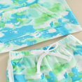thumbnail image 4 of Boy Summer Shorts Set Tie-dye Hooded Vest Shorts, 4 of 6