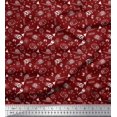thumbnail image 1 of Soimoi Poly Georgette Fabric Geometric Sign,Flag & Football Sports Print Fabric by Yard 52 Inch Wide, 1 of 3