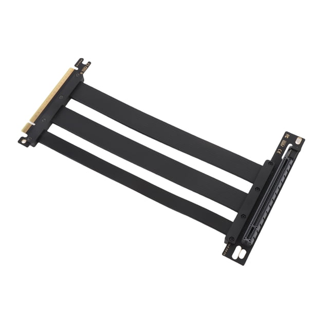 PCI E 4.0 X16 High Speed Flexible Extender Card, PCI Express 4.0 X16 GPU Riser Cable with Cable Protector for RTX 4090 Ti 8900 XT Gaming AI Applications