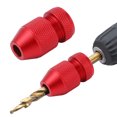 thumbnail image 4 of Collier d'Arrêt de Perceuse, Collier Réglable Rouge pour Perceuse en Plastique pour Perceuse de 0.04 à 0.2 Po, 4 of 8