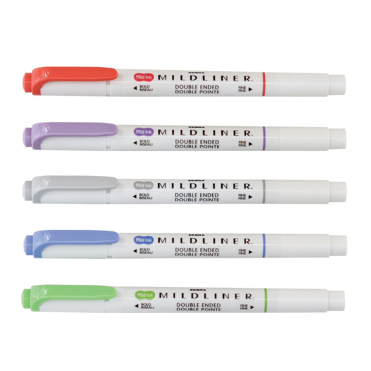 Mildliner 5 Colour Set Refresh