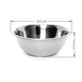 thumbnail image 5 of Mainstays Stainless Steel Mixing Bowl 8 QT, 5 of 5
