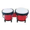 thumbnail image 1 of Batterie Africaine, Instruments de Musique, Ensemble de Batterie Bongo pour Cadeaux d'Anniversaire, Enfants Rouge, 1 of 7