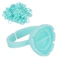 thumbnail image 3 of Quick Blossom Cup, Plastic Material Eyelash Glue Rings  For To Hold Eyelash Glue For Easy Grafting Pink,Light Blue,White, 3 of 8