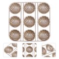 thumbnail image 3 of 9 Even Cake Mold Banana Shape Lovely Pattern Carbon Steel Non-Stick Cake Mold(Golden), 3 of 9