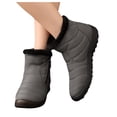 thumbnail image 3 of LSLJS Bottes d'Hiver pour Femmes, Chaussures d'Hiver Chaudes en Coton pour Femmes en Nylon Snow Bottines Courtes Botas, 3 of 9