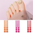 thumbnail image 2 of MesaSe Gel Nail Toe Strips Semi Cured Full Cover Gel Nail Sticker Manicure Decals, 2 of 21