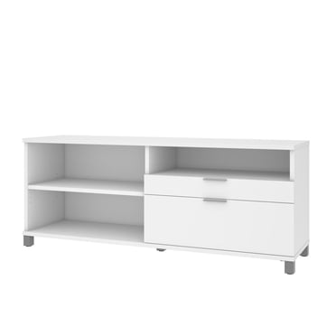 Crédence 72L avec 2 tiroirs Pro-Linea de Bestar, blanc