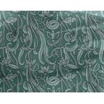thumbnail image 4 of oneOone Georgette Viscose Fabric Leaves & Floral Block Print Fabric By The Yard 42 Inch Wide, 4 of 4