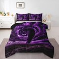 thumbnail image 1 of Erosebridal Ensembles de Couette Tornade Violette Format Double, Couettes et Duvets Catastrophe Naturelle, Décor de Chambre Tempête, Réversible, 1 of 7
