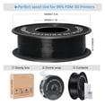 thumbnail image 2 of 10Kg PLA Filament Plastic For 3D Printer 1.75mm,Tangle-Free, 3d Printing Wire Materials Vacuum Packaging ,Smoother Printing Experience, 2 of 6
