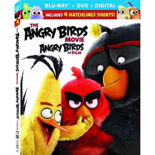 The Angry Birds Movie (2016) (Blu-ray + DVD + Digital HD) (Bilingual)