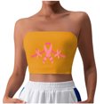 thumbnail image 2 of Tube Tops, Womens Printed Strapless Yoga Exercise Chest Wrap Pullover, 2 of 4
