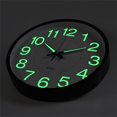 thumbnail image 3 of MesaSe 12 30cm Luminous Wall Clock Quartz Clock Bedroom Living Room Clock Simple Clock, 3 of 7