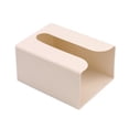 thumbnail image 3 of Dvruxg Wall Mounted Tissue Box Holder, Punch-Free Kitchen Bathroom Paper Organizer(Beige), 3 of 5
