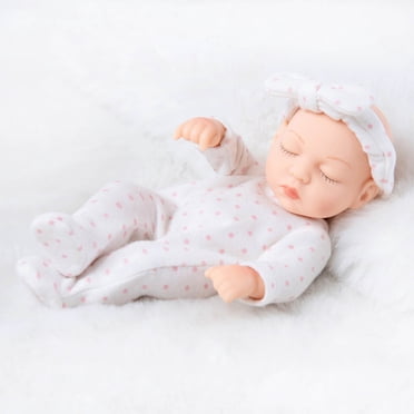 Meitianfacai Simulation Reborn Baby Dolls - for 2-12 Years Old Kids - 7Inch Soft Realistic Newborn Baby Dolls Vinyl Body Real Life Baby Dolls Birthday Gifts for Boys Girls
