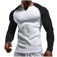thumbnail image 1 of Birdeem Chandail Décontracté pour Hommes, Couleur Unie, Manches Longues, Col en V, 1 of 4