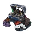 thumbnail image 1 of Aquarium Treasure Box Treasure Chest Ornament Resin Hideaway For Fish Fish  Decoration Landscape Ornament For Saltwater, 1 of 8