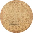 thumbnail image 1 of Ahgly Company Indoor Round Abstract Orange Oriental Area Rugs, 6' Round, 1 of 6