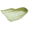 thumbnail image 2 of GUOOL Vintage Melamine Knitting Plate Straw Container Kitchen Fruit Tray Green 24cm, 2 of 7