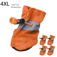 thumbnail image 1 of Yhmxh Bedding-Comforter Sets Duvet Cover Dog Shoes For Small Dogs Dog Shoes Paw Protector With Reflective Straps Non Slip And Water Proof Dog Booties Puppies 4PC dogs shoes, 1 of 8