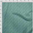 thumbnail image 4 of oneOone Cotton Poplin Turquoise Green Fabric Kalamkari Sewing Craft Projects Fabric Prints By Yard 42 Inch Wide, 4 of 5