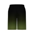 thumbnail image 3 of Yuzhih Summer Shorts for Men 2025 Trendy Gradient Color Short Pants Big and Talls Quick Dry Drawstring Beach Shorts, 3 of 4