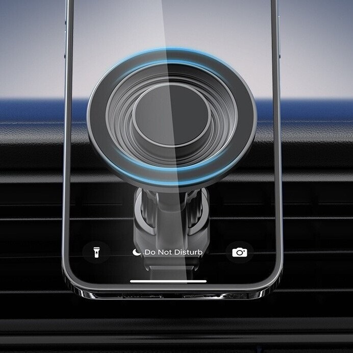 Magnetic Air Vent Car Phone Mount, 360° Rotatable Universal Dashboard Air Vent Magnet Cell Phone Holder for All Smartphones